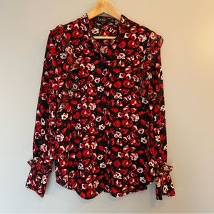 Ralph Lauren Floral Long Sleeve Blouse